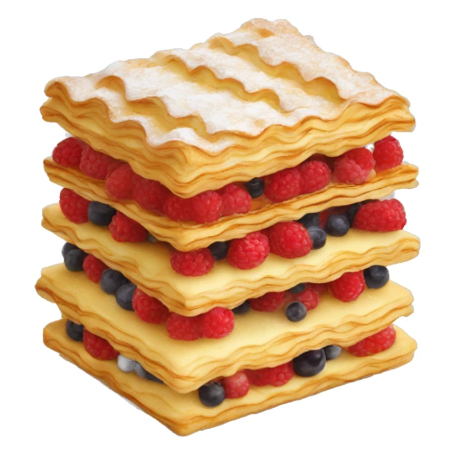 mille feuille sticker