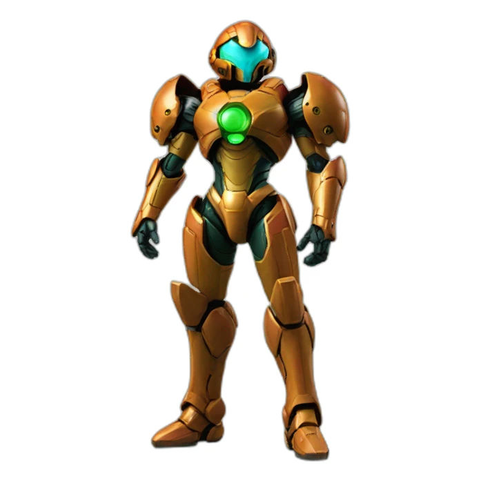 Samus-aran-metroid sticker