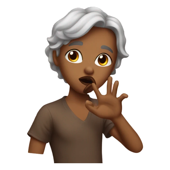 blowing kisses sticker