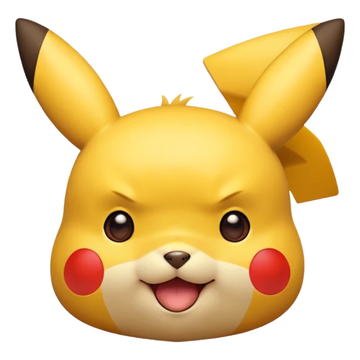 As Pikachu sticker