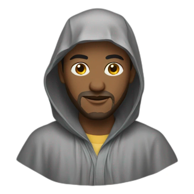 Djellaba homme sticker