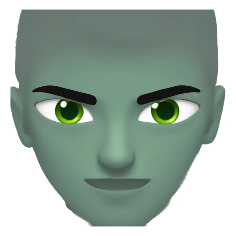 green eyed ninja sticker