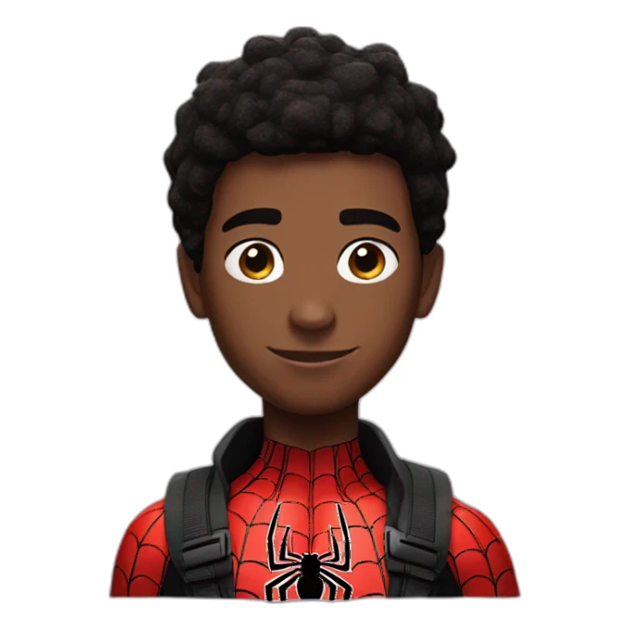 Spider man miles morales sticker