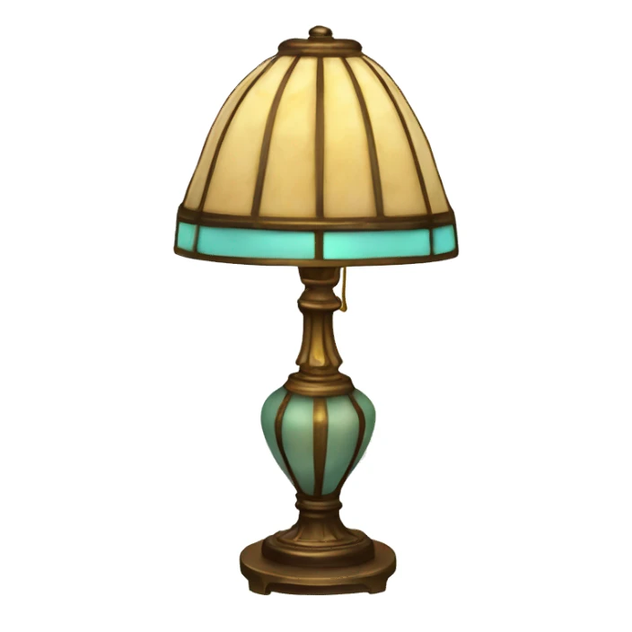 Tiffany lamp sticker