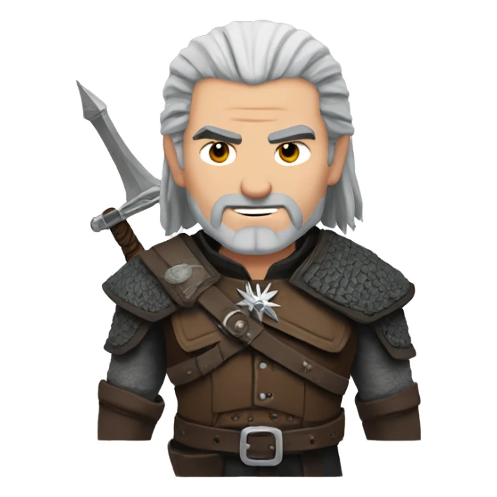 Geralt de riv sticker