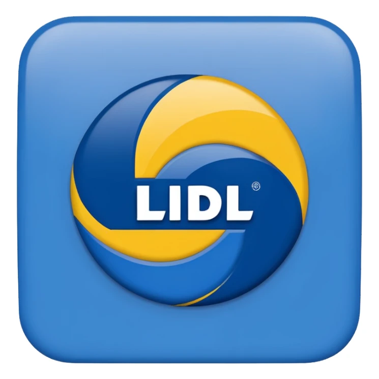 Lidl logo sticker