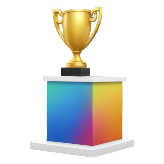 Sport winner podium sticker