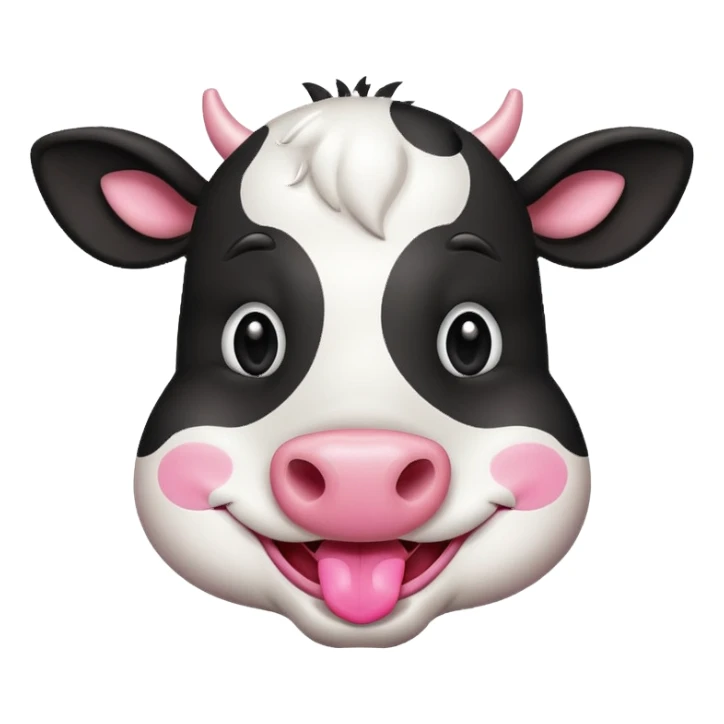 Funny cow sticker