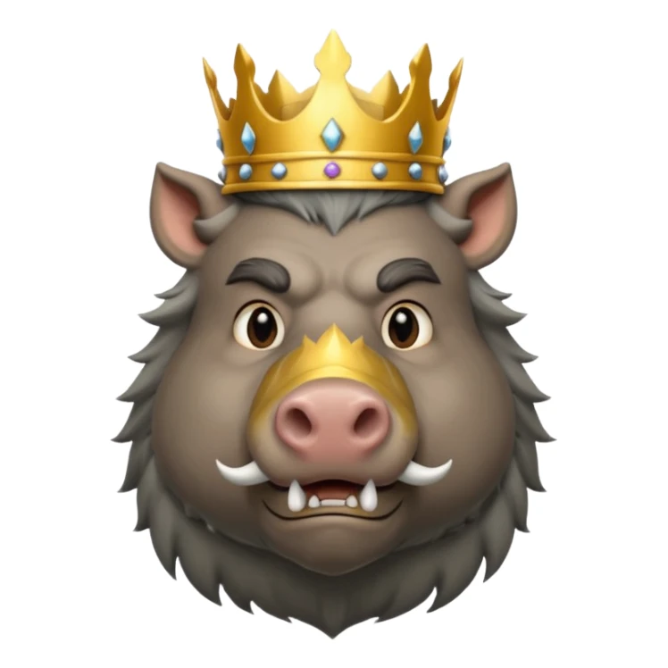 boar King  sticker