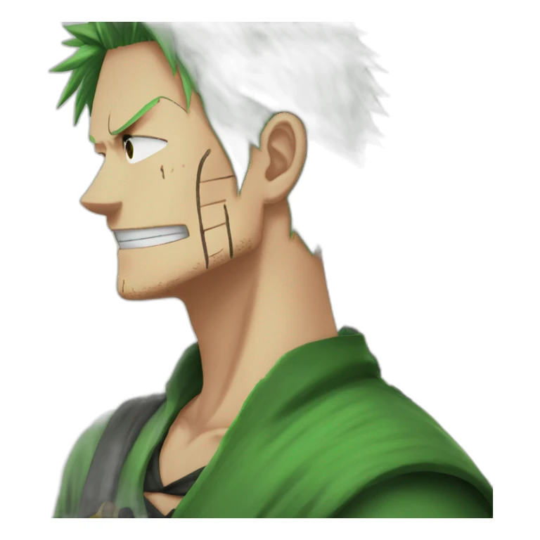 Zoro one piece oeil manquant sticker