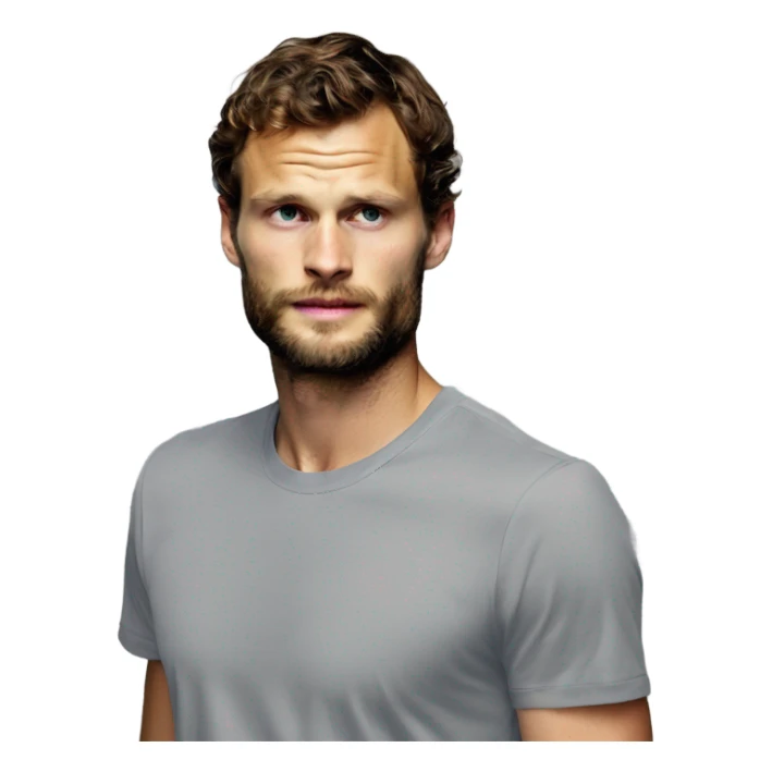 Realistic Photo Jamie Dornan sticker