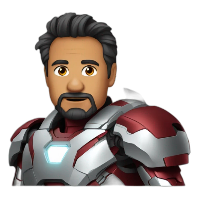 modi as iron man sticker