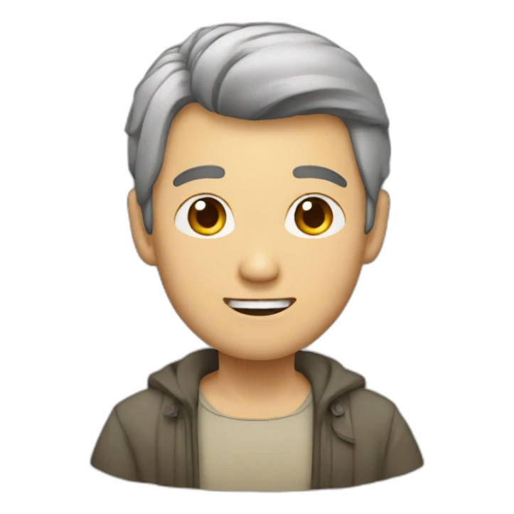 一个大笑的男人 sticker