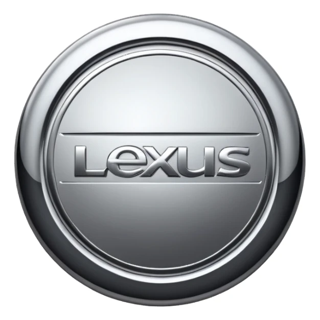 Lexus logo, clean and recognizable sticker