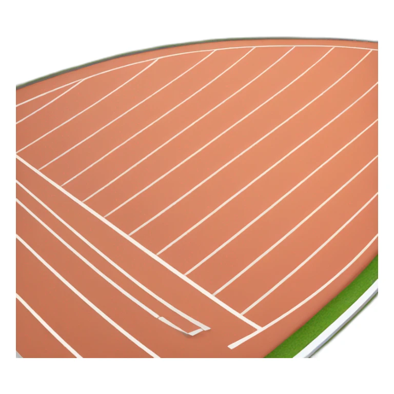 athletics track sticker