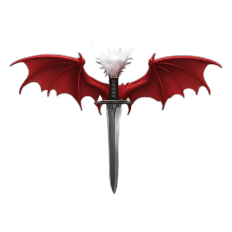 crazy-funny-cyberpunk-red-dragon-hea-sword-red sticker