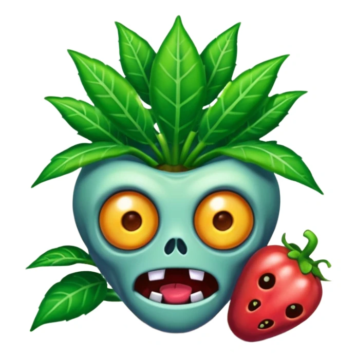 Plats VS zombies sticker