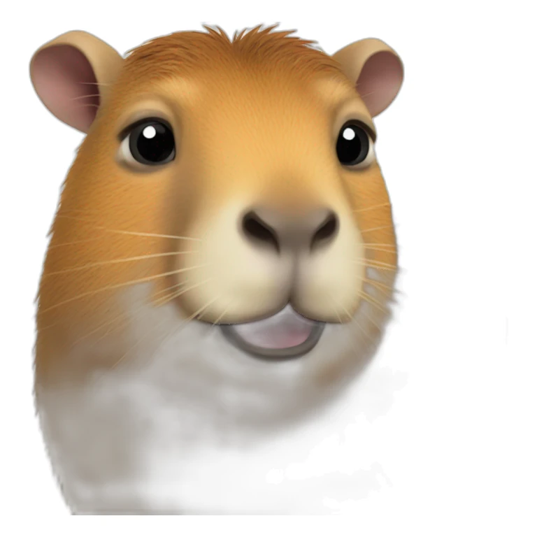 gay capybara sticker