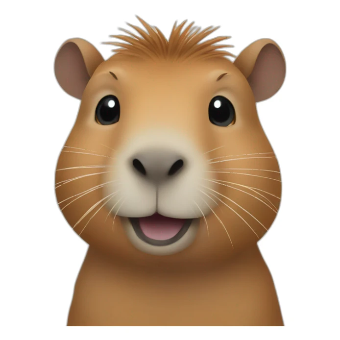 Capybara cute sticker