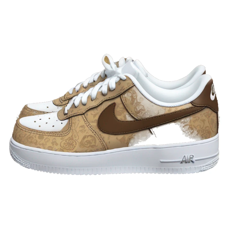 Nike Air Force 1 Low Supreme Baroque Brown  sticker