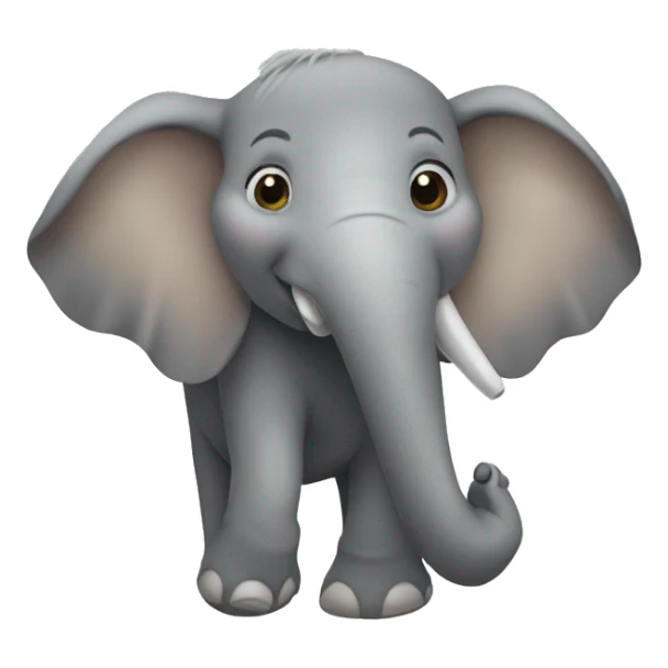 elefante diciendo hola sticker