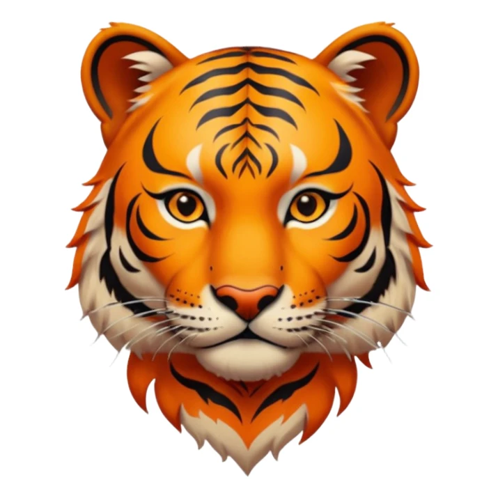 a tatoo tiger sticker