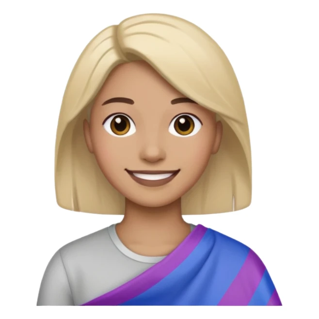 Bandera bisexual sticker