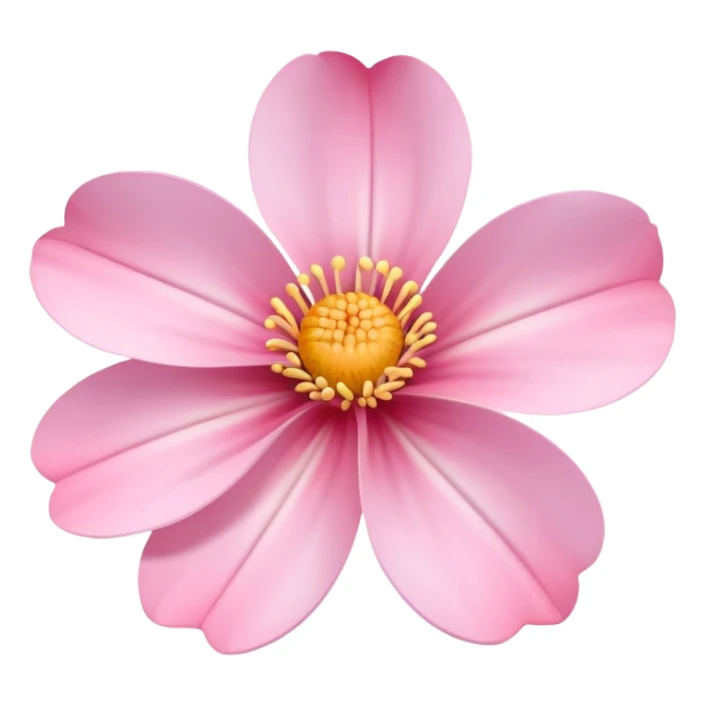 Pink dainty flower sticker