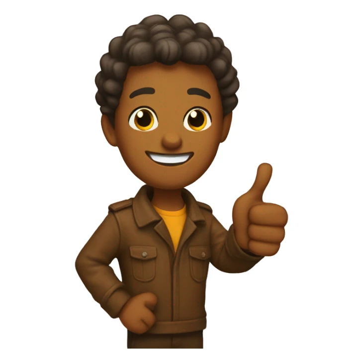 thanks giving thumbs up sticker