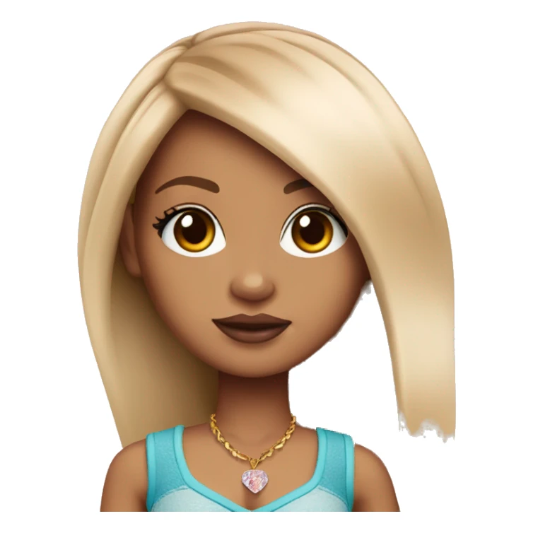 Light skin bratz doll sticker