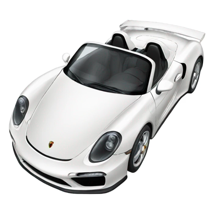 porsche spyder sticker