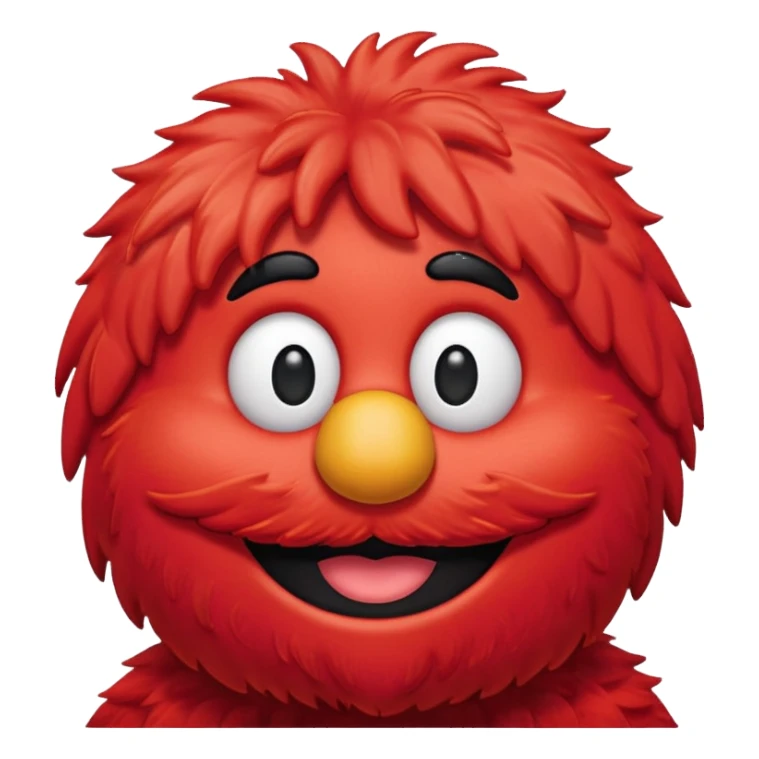 Elmo face  sticker