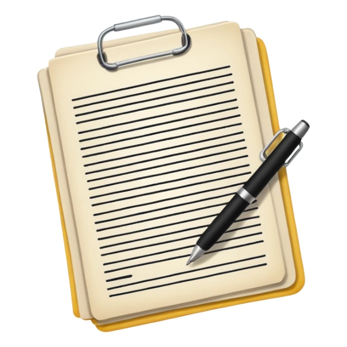 documents and personal license sticker