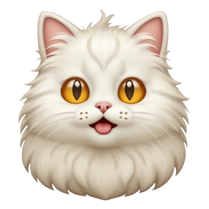 A cat farting sticker