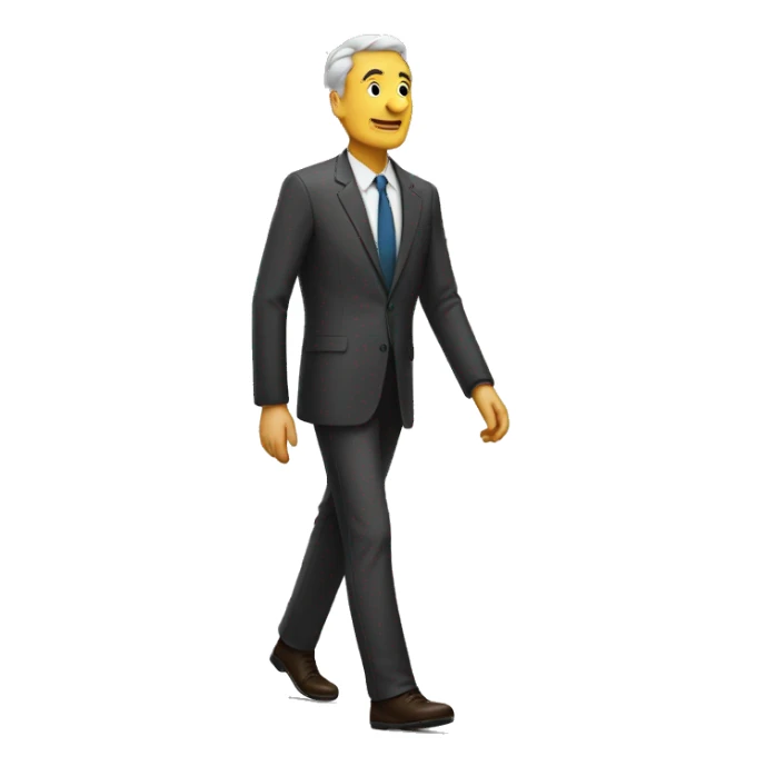 Tall Man walking sticker