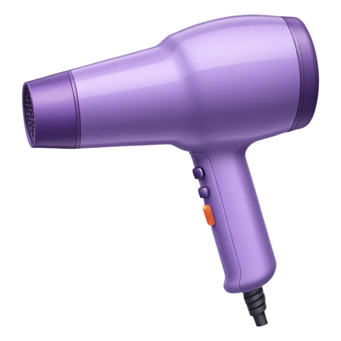 soft lilac Dyson hair dryer sticker