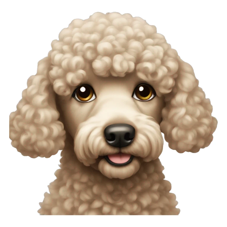 Poodle  sticker