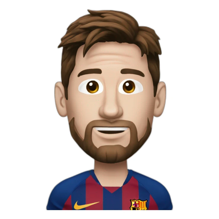 Messi 8ballon dor sticker