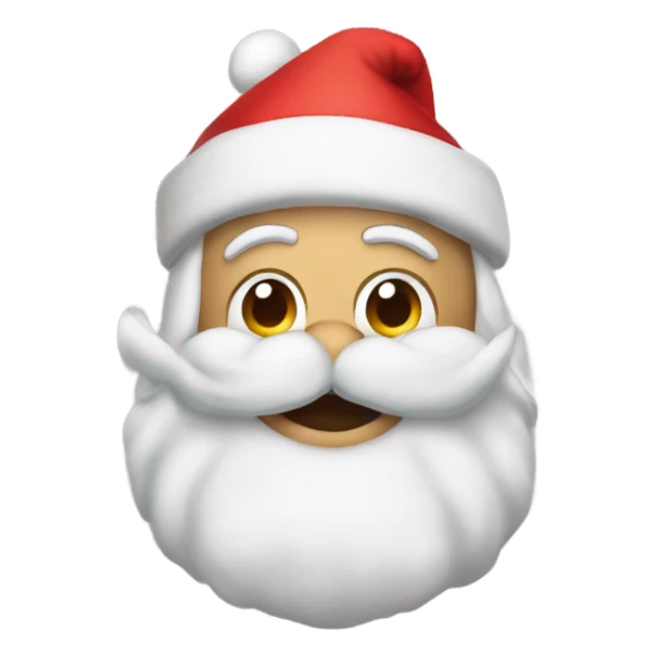 The words Merry Christmas  sticker