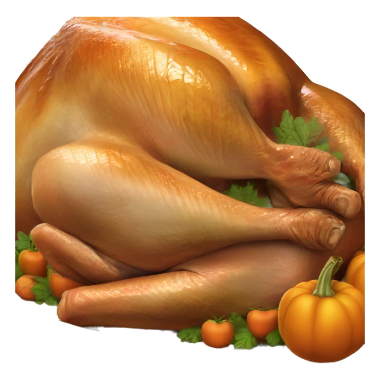 Thanksgiving turkey ￼ sticker