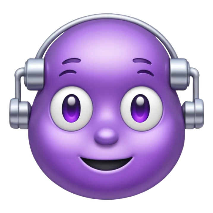purple stanley sticker