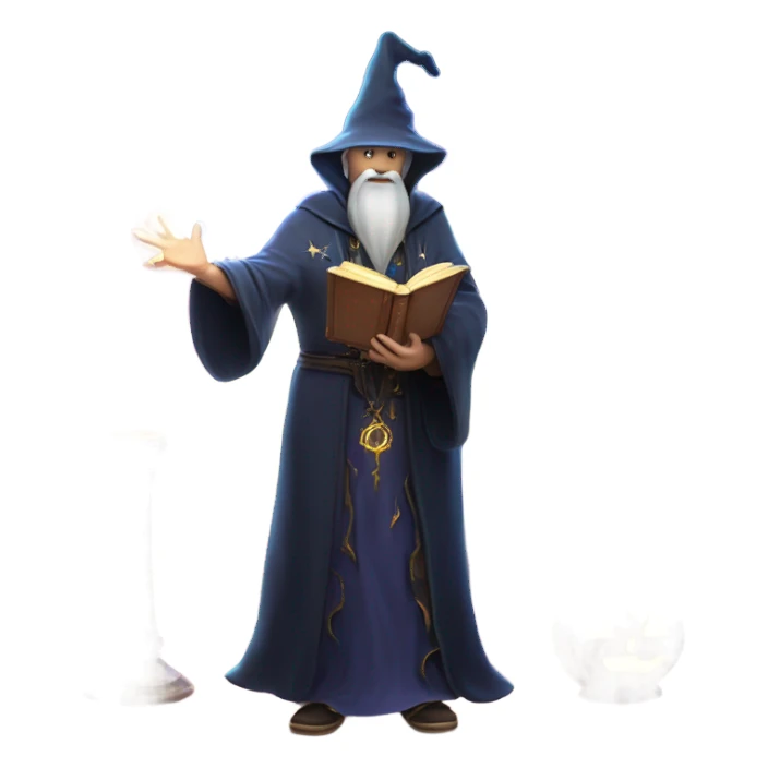 wizard login sticker