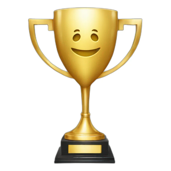 Trofeo platino sticker