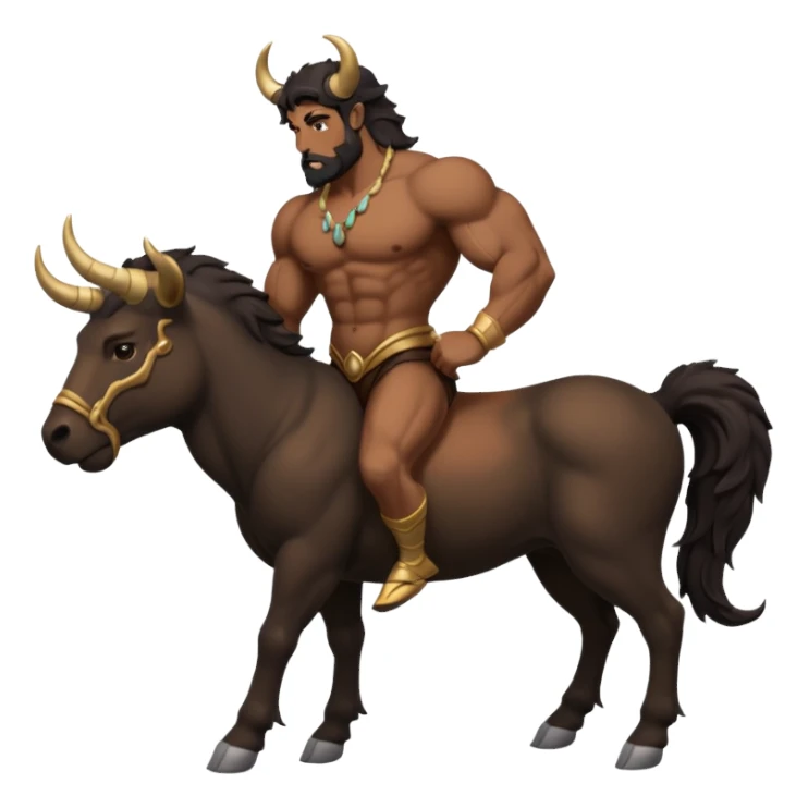 Centaur bull body sticker