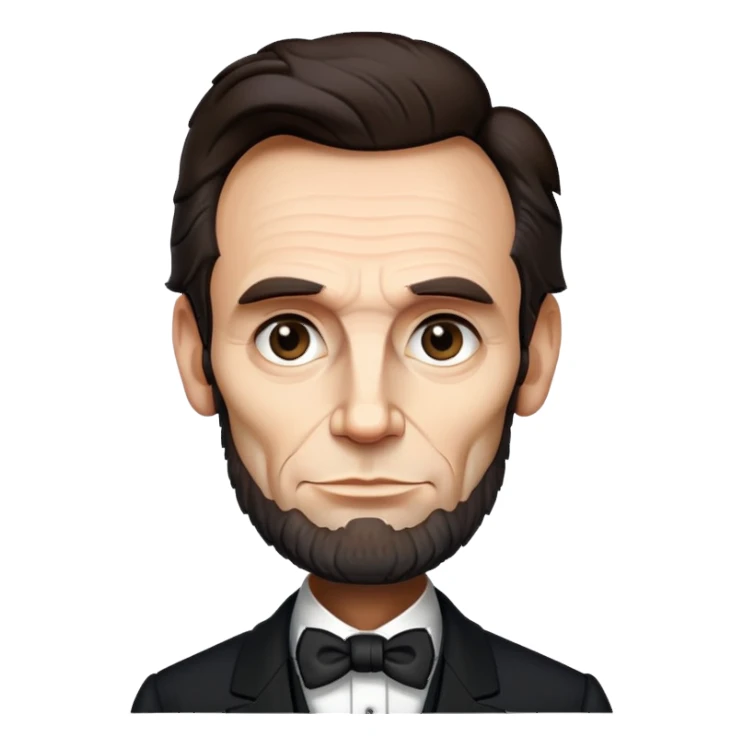 Abraham Lincoln  sticker