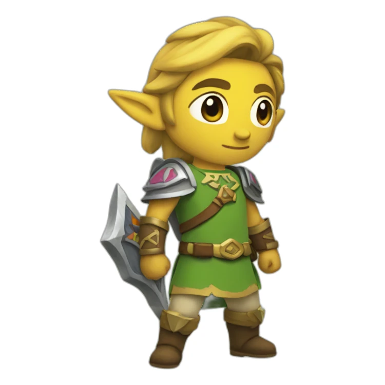 Zelda sticker