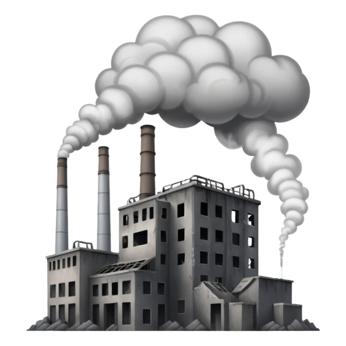 The destroyed power plant sticker