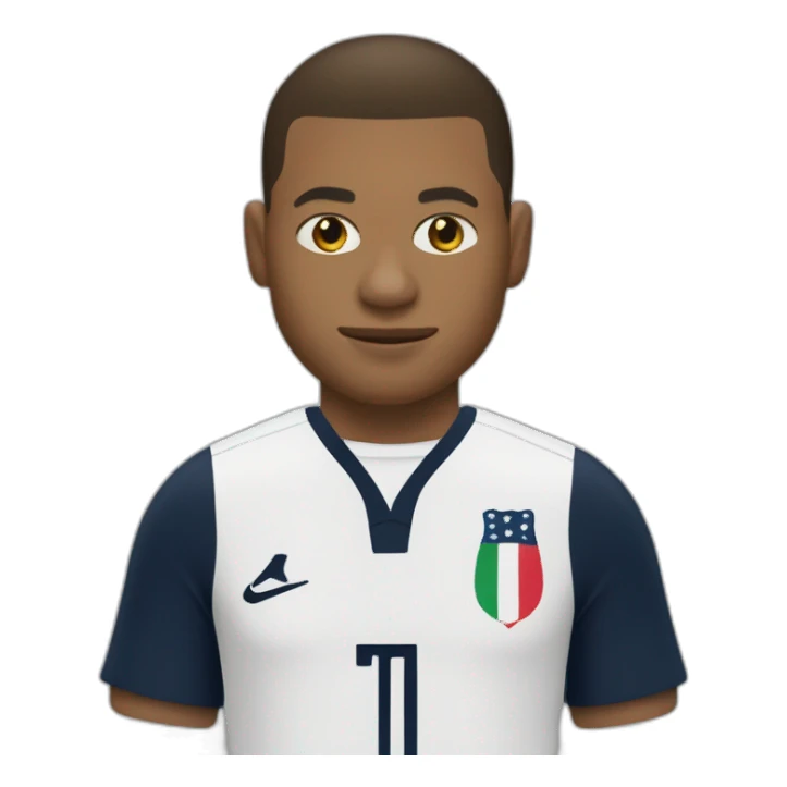 Kilyan Mbappé avec une robe sticker