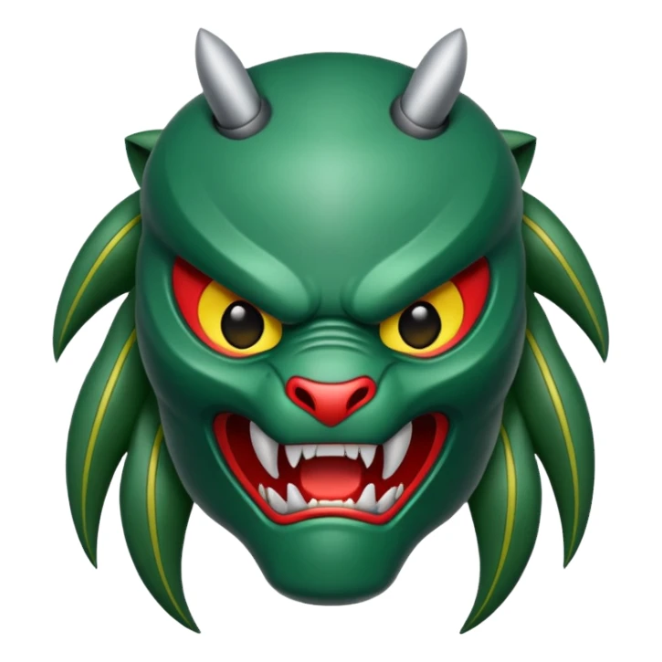 green Predator sticker