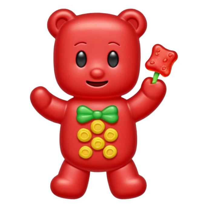 A sour patch kid sticker